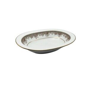 Noritake Morning Jewel 2767 Porcelain 10 1/8 Inch Oval Vegetable Serving Bowl